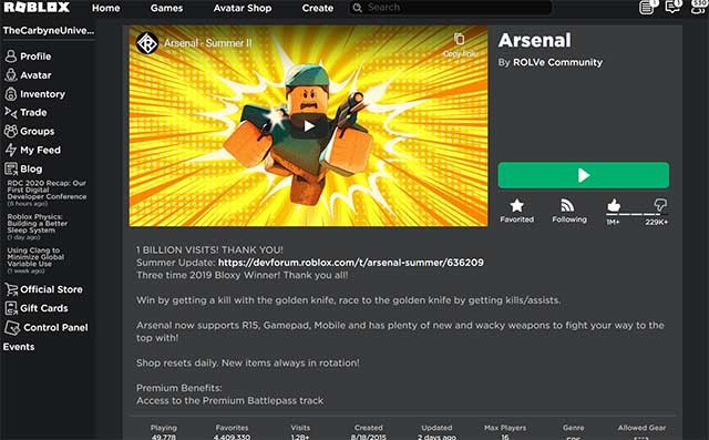 Roblox là một trong những nền tảng giải trí online hàng đầu hiện nay