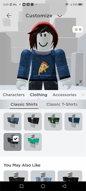 Tạo và tùy chỉnh avatar trong Roblox