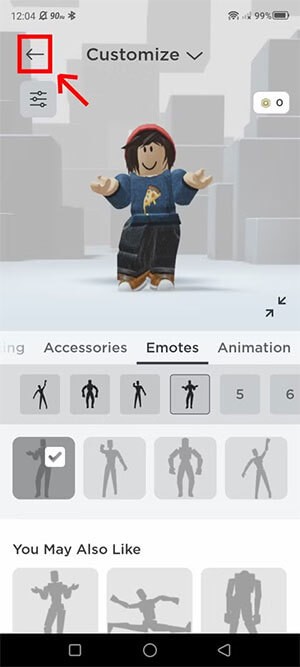 Tạo và tùy chỉnh avatar trong Roblox