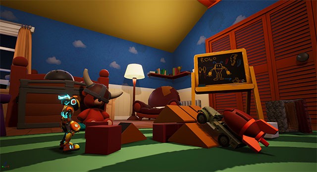 RoBo: The Allectric Idventurer là sự kết hợp giữa phong cách hành động platformer và phiêu lưu giải đố