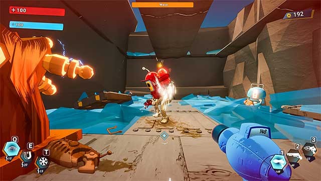 Roboholic là game bắn súng FPS roguelite dựa trên cơ chế vật lý