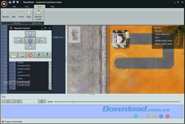 Điều khiển robot từ xa