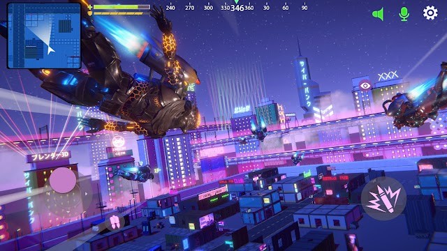 Game chiến đấu mang nhiều yếu tố khoa học viễn tưởng