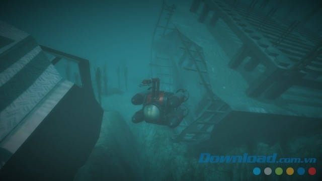 Khám phá không gian dưới nước trong game mô phỏng Robot Squad Simulator 2017 cho máy tính