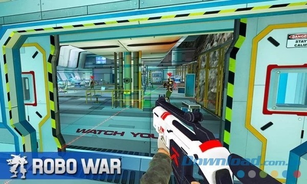 Đồ họa chất lượng cao của Robots War Fighting 2017 cho Android