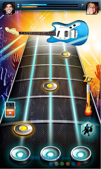 Luyện tập để trình diễn guitar