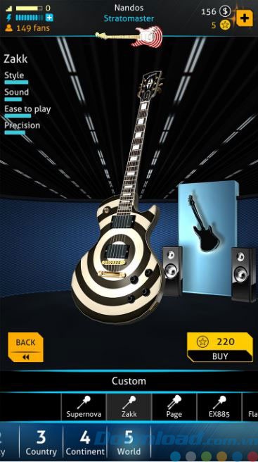 Tùy chỉnh cho cây guitar