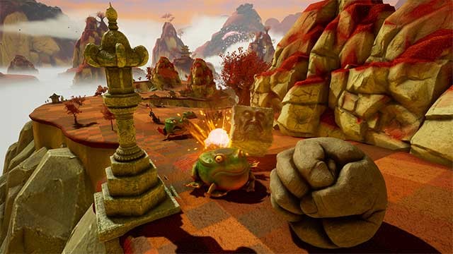 Rock of Ages 3: Make & Break là game phòng thủ tháp độc đáo và hài hước