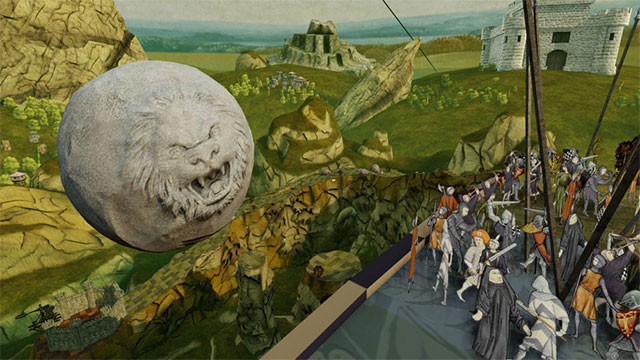 Chơi game Rock of Ages và trải qua nhiều thời kỳ lịch sử khác nhau