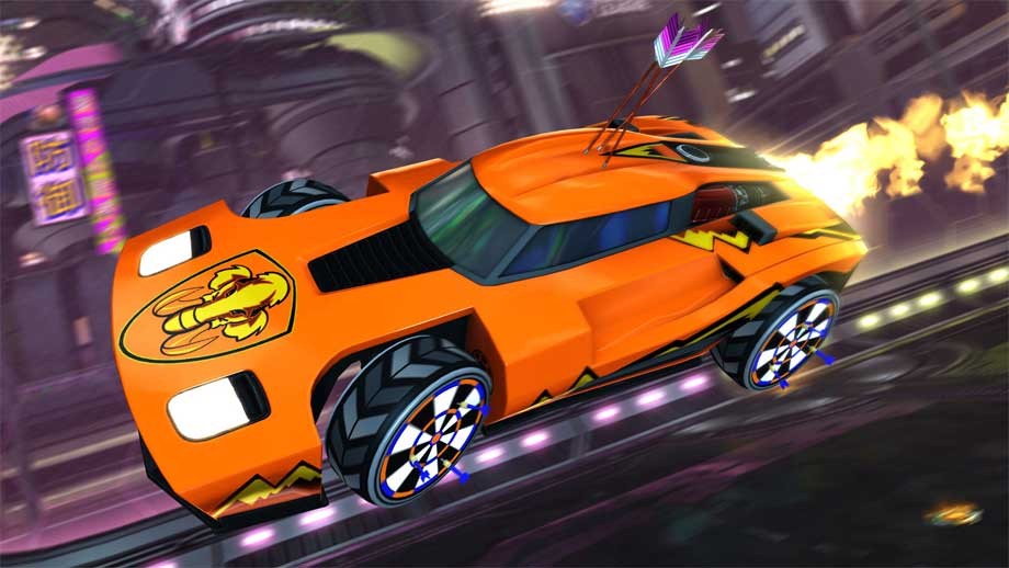 Phương tiện tuyệt đẹp trong Rocket League