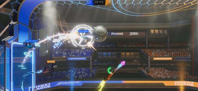 Tham gia các trận đấu đua xe đá bóng kịch tính trong game Rocket League Sideswipe