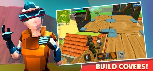 Xây dựng nơi ẩn nấp và tiêu diệt đối thủ