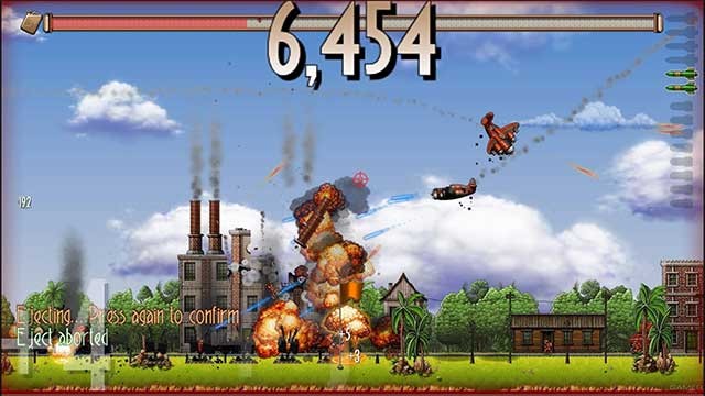 Tham gia những trận không chiến kịch tính với súng máy, bom và tên lửa