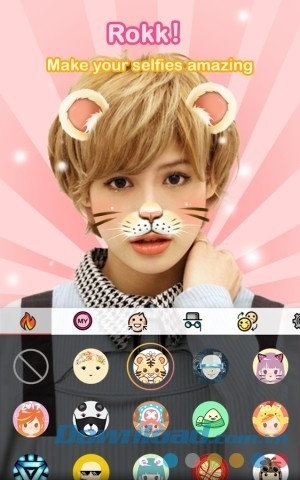 Rokk cho Android làm ảnh tự sướng đẹp hơn