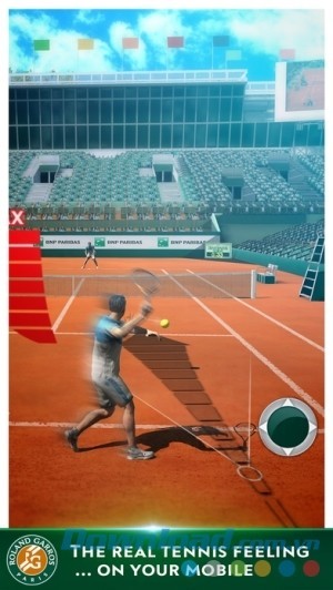 Đấu quần vợt trên mobile bằng Roland-Garros Tennis Champions cho iOS