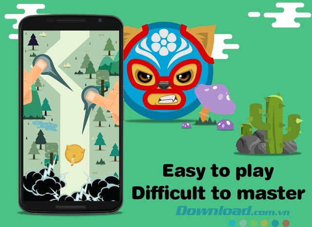 Giao diện đơn giản, dễ chơi