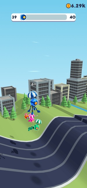 Rolly Legs là cuộc đua với các quả bóng robot vui nhộn