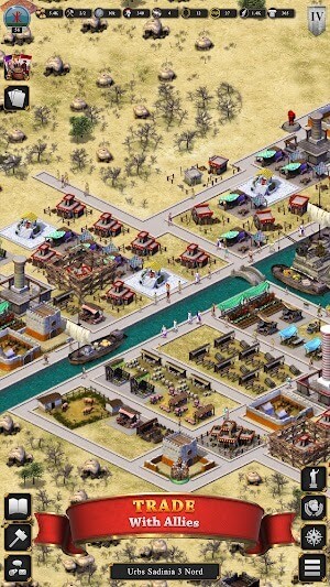 Giao thương với các đồng minh