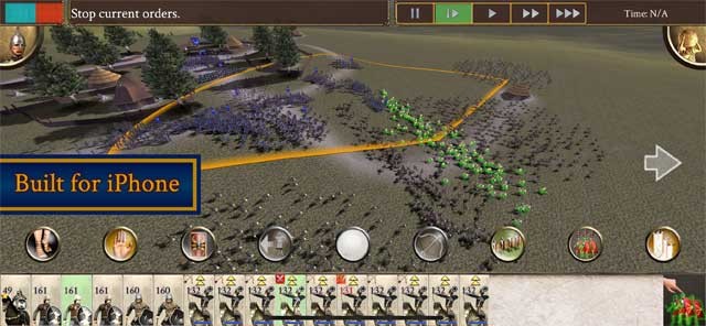 Rome: Total War - Barbarian Invasion được phát triển dành riêng cho iPhone