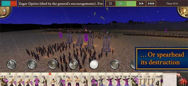 Hoặc bạn có thể phá hủy đế chế La Mã thành tro bụi