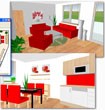 Room Arranger 9.1.1 - Phần mềm thiết kế nội thất giao diện tiếng Việt