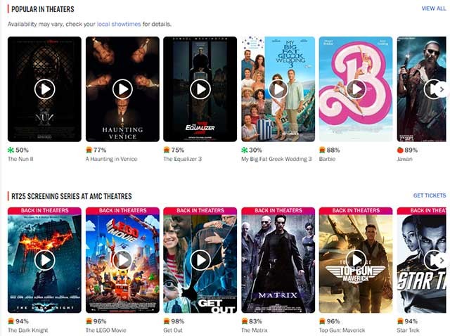 Lựa chọn phim chất lượng để thưởng thức