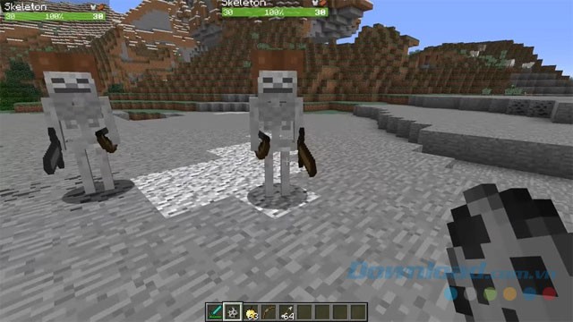 Tăng độ khó của game Minecraft