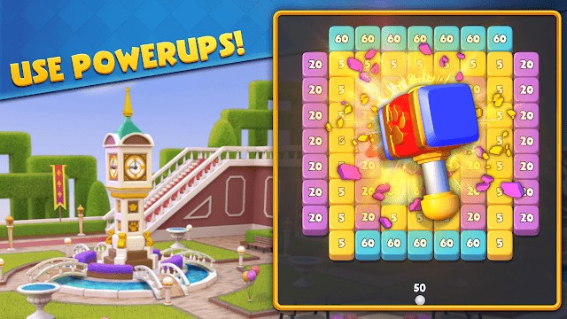 Sử dụng các Power-up để hoàn thành màn chơi nhanh chóng