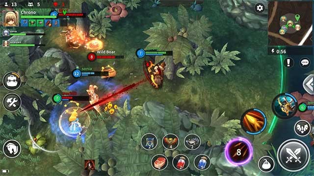 Chơi một mình hoặc lập nhóm 3 người để kiểm soát khu vực tốt hơn