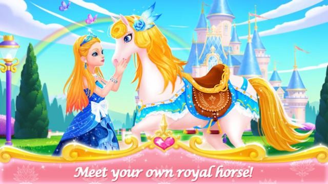 Chăm sóc những chú ngựa hoàng gia tuyệt đẹp trong game Royal Horse Club