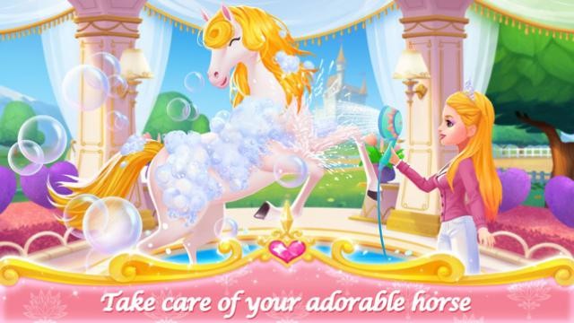 Chăm sóc và vui đùa cùng với ngựa của bạn trong game Royal Horse Club