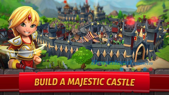 Xây dựng lâu đài nguy nga