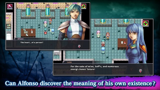 Cùng Alfonso khám phá ý nghĩa sự ra đời của anh ấy trong game RPG Alphadia II