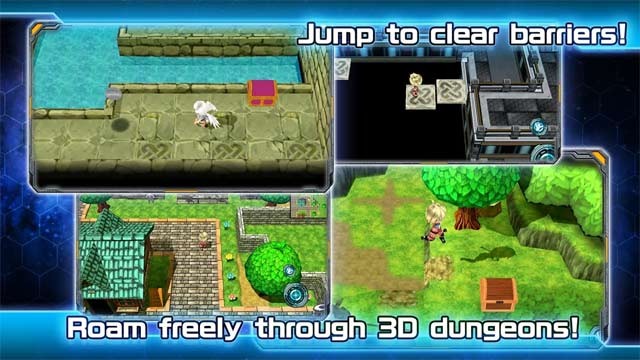 Khám phá các dungeon 3D để tìm kiếm vật phẩm giá trị