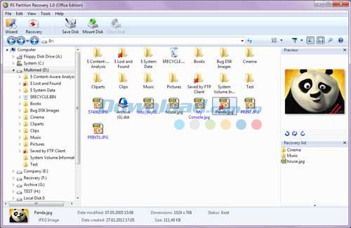 RS Partiton Recovery