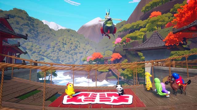 Đồ họa game được thiết kế dễ thương, đáng yêu và đầy màu sắc