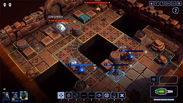 Quản lý các đội quân trong các trận chiến trên bộ theo lượt