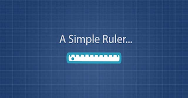 Ruler cho Android là một công cụ đo lường đơn giản dành cho di động