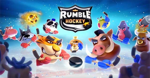 Rumble Hockey là game khúc côn cầu nhiều người chơi vui nhộn