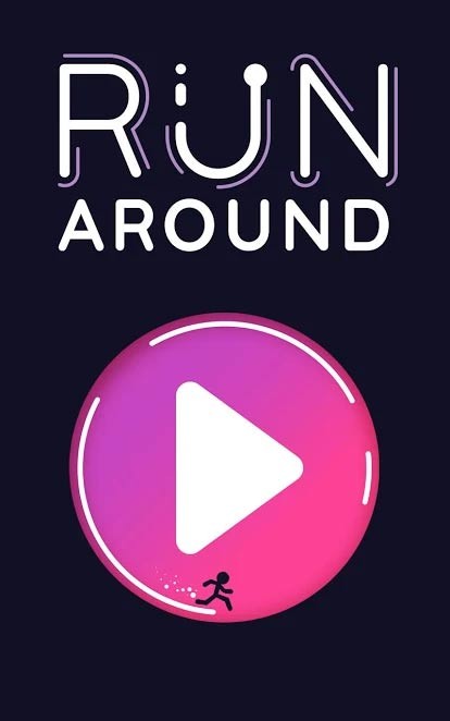 Game người que chạy bất tận Run Around cho iOS