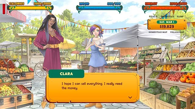 Thu hoạch hoa màu, trứng, sữa... và đem bán ở chợ nông sản cuối tuần