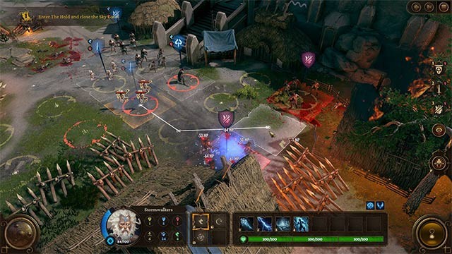 Kết hợp rune, phép thuật và chiến lược để đánh bại kẻ thù trong RuneQuest: Warlord