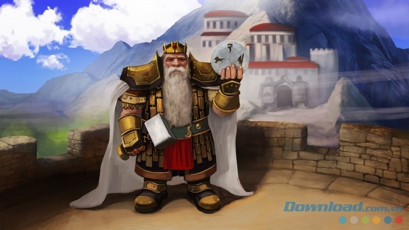 Đồng hành cùng nhân vật người lùn trong game chặt chém Runic Rampage cho máy tính, Mac và Linux