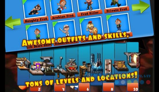 Mở khóa nhiều tính năng