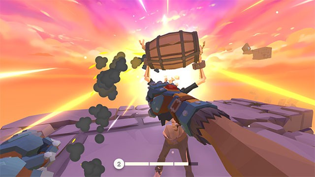 Liên tục nâng cấp vũ khí và kỹ năng để chinh phục các thử thách khó hơn trong Running Rogue