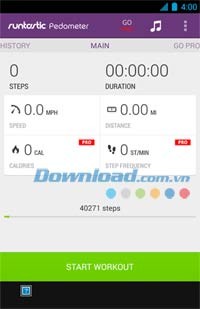 Runtastic Pedometer for Android