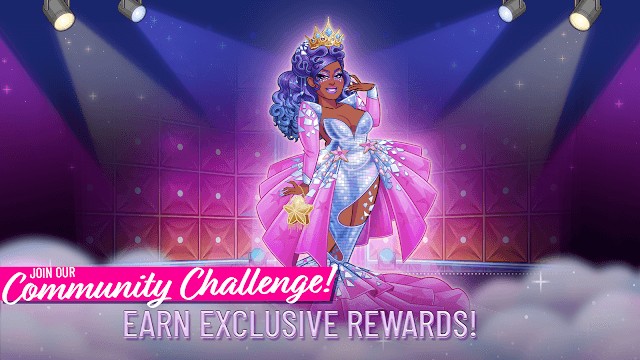 Chơi cùng các nữ hoàng drag yêu thích, kiếm phần thưởng độc đáo trong game RuPaul's Drag Race Match Queen