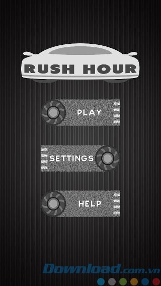 Thực đơn game Rush Hour