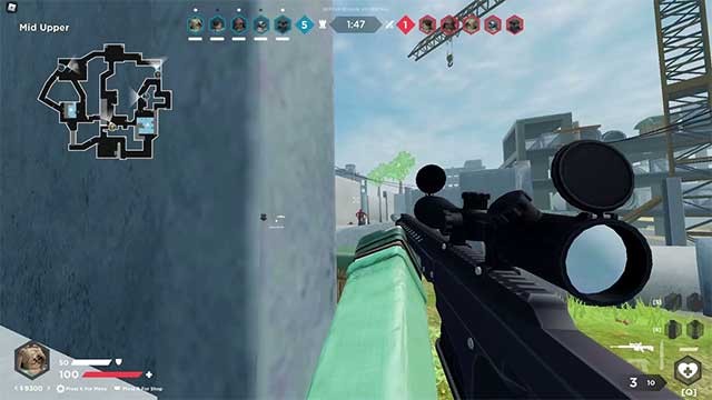 Thi đấu trong các trận đấu để kiếm điểm và mở khóa các skin độc đáo cho vũ khí