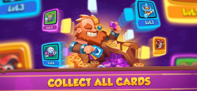 Thu thập các thẻ bài mạnh mẽ